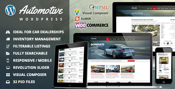 Car Dealer WordPress Theme 10