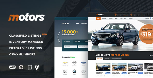 Car Dealer WordPress Theme 11