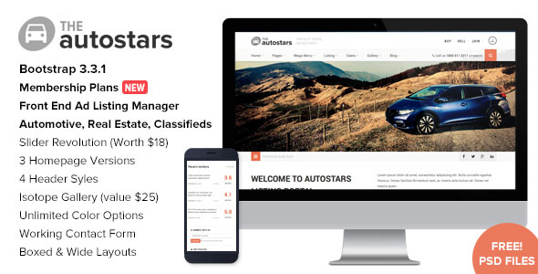 Car Dealer WordPress Theme 13