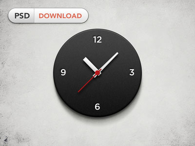 Clock Template 01