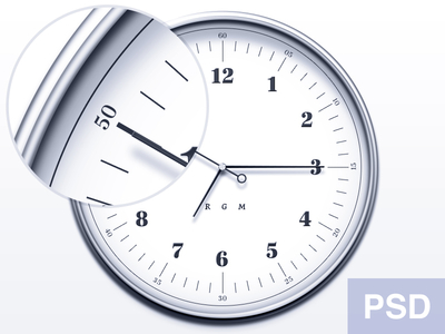 Clock Template 05