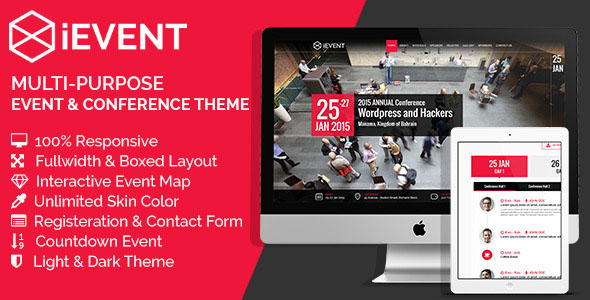 Conference Website Template 12