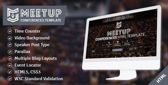 Conference Website Template 14