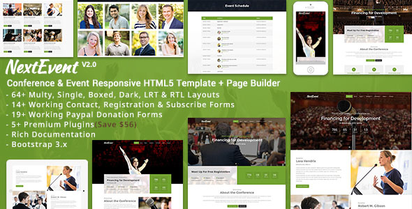 Conference Website Template 15