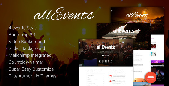 Conference Website Template 18