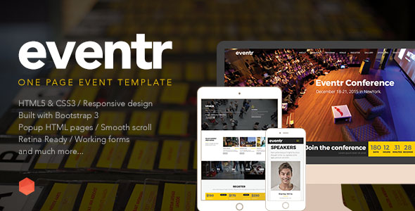 Conference Website Template 20