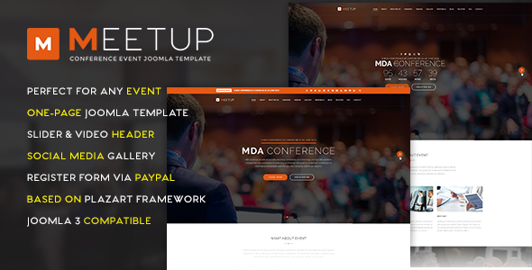 Event Joomla Template 01