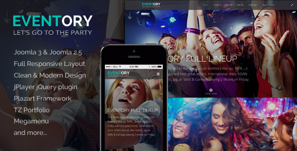 Event Joomla Template 04