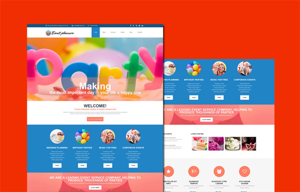 Event Joomla Template 07