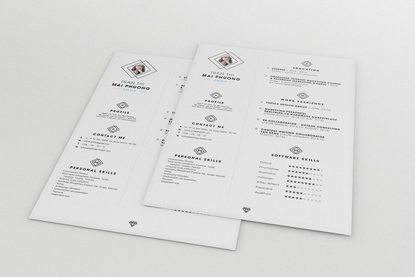 Free Simple CV Template 03