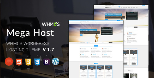 Hosting WordPress Theme WHMCS 14