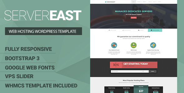 Hosting WordPress Theme WHMCS 15