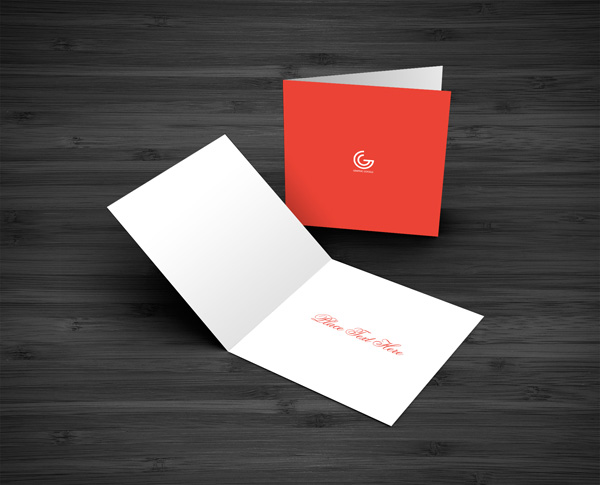 Invitation card mockup 04