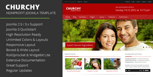 Joomla Charity Template 11