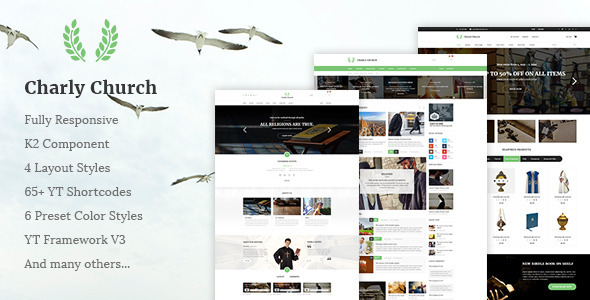 Joomla Charity Template 12