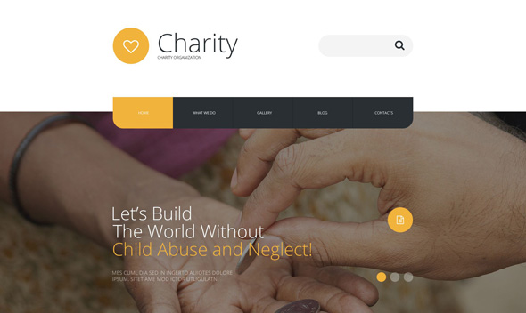 Joomla Charity Template 15