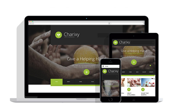 Joomla Charity Template 16