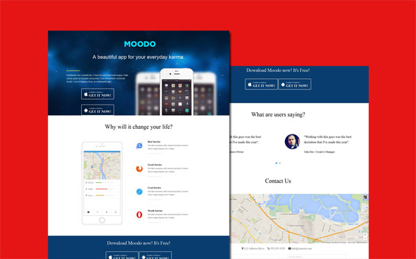 Mobile Apps Landing Page 01