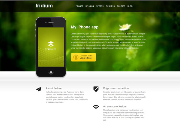 Mobile Apps Landing Page 04