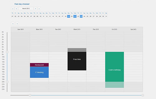 jQuery Event Calendar Plugin 09