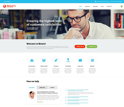 Consulting WordPress Theme