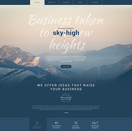 Business Services WordPress Theme