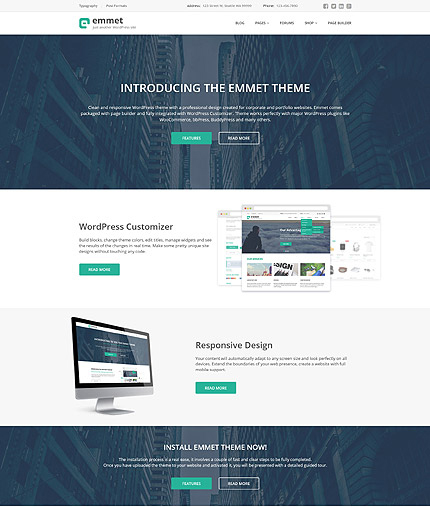 Business Responsive WordPress Theme