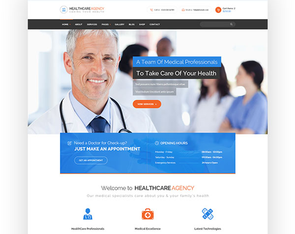 20 Best Dental Clinic Wordpress Themes - Smashfreakz