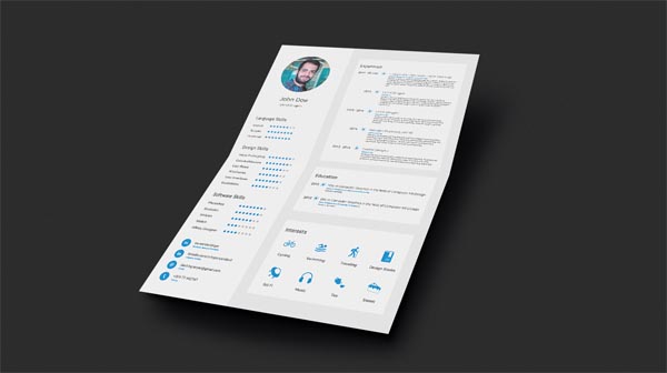 Flat-resume-template-05