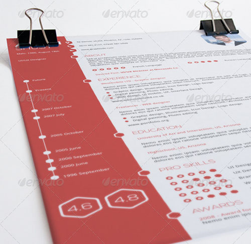 Flat-resume-template-05