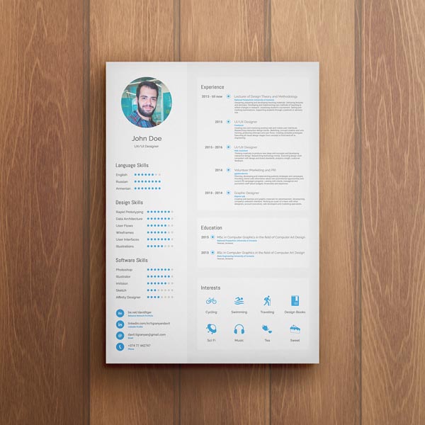 Flat-resume-template-06