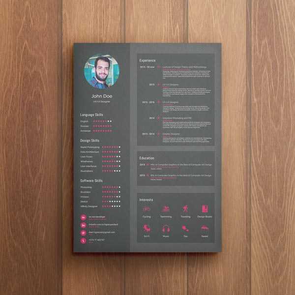 Flat-resume-template-07