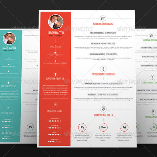 Flat-resume-template-09