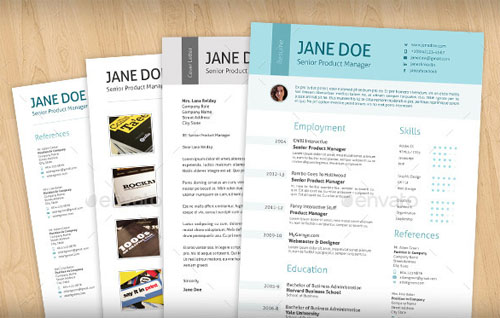 Flat-resume-template-16