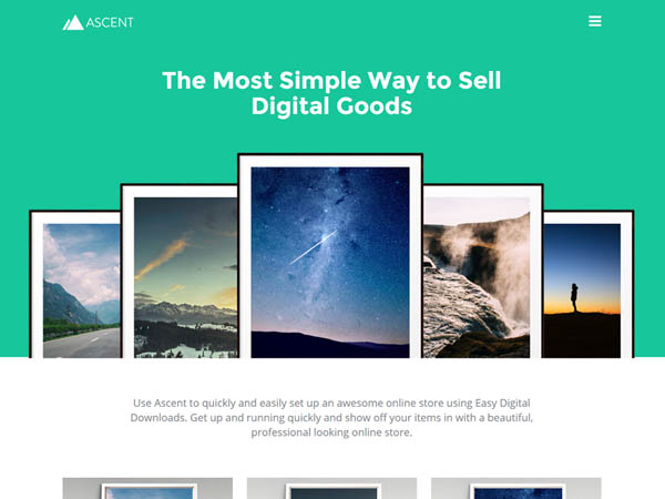 Free Easy Digital Download Theme 07