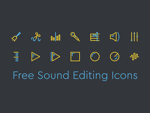 Free Music Icon Set 16