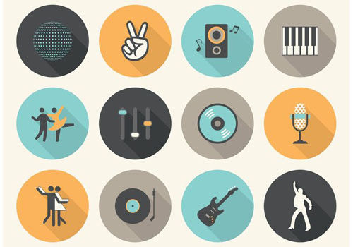 Free Music Icon Set 23