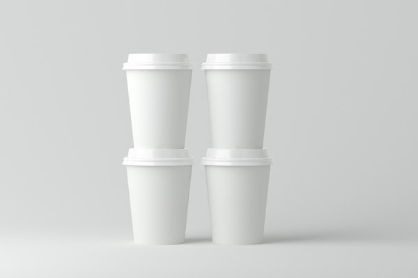 Free Professional Paper Cups Mockup 01