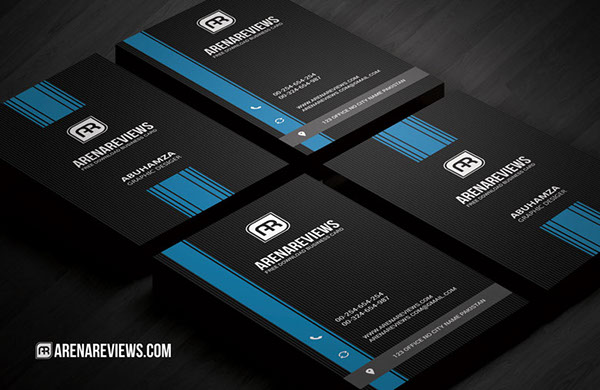 Free Vertical Business Card Template 09