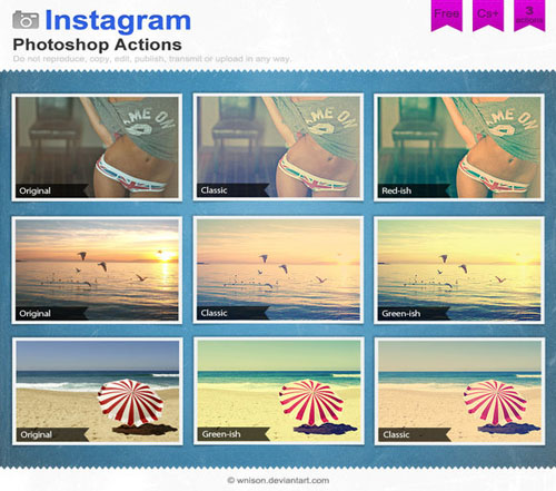 Instagram Effects Photoshop Action 09