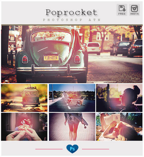 instagram effect photoshop action free download