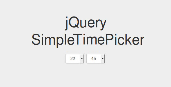 jQuery Time Picker Plugins 15