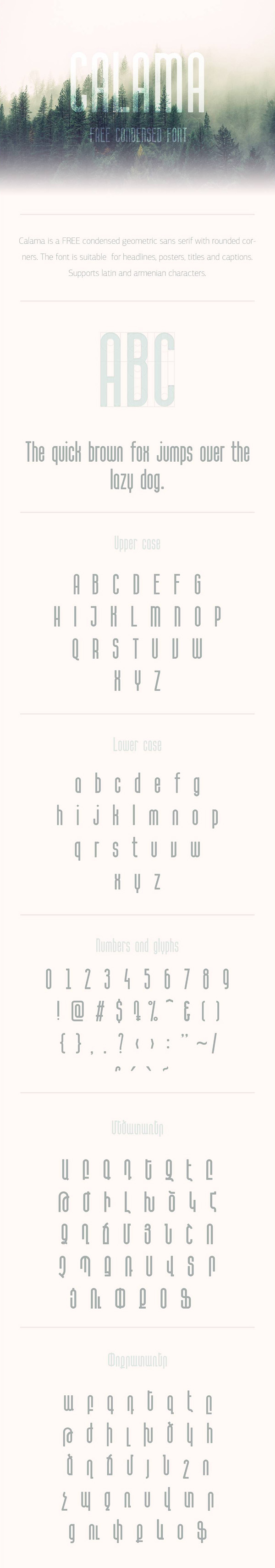 Calama-free-font