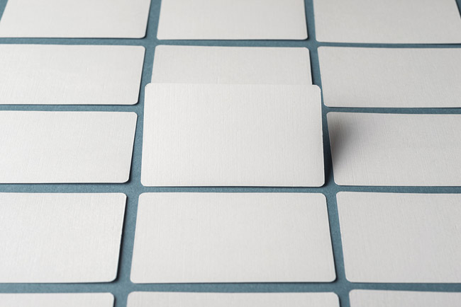 Business cards blank mockup - template