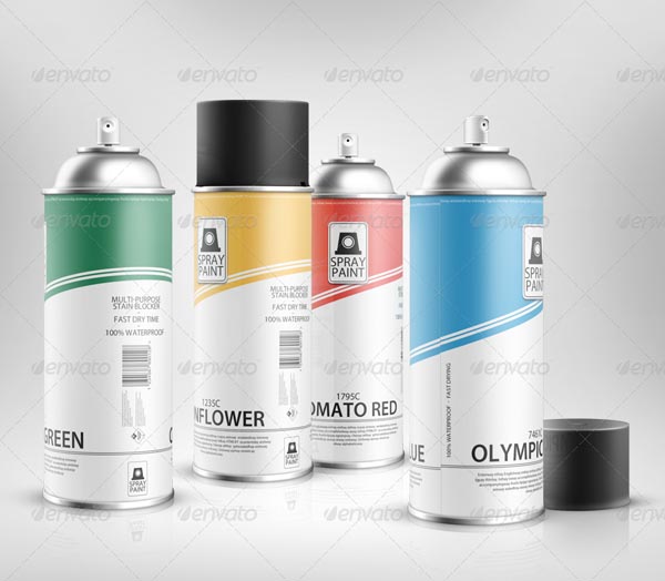 Download 10 Best Spray Can Mockups For Showcasing Your Work Smashfreakz PSD Mockup Templates