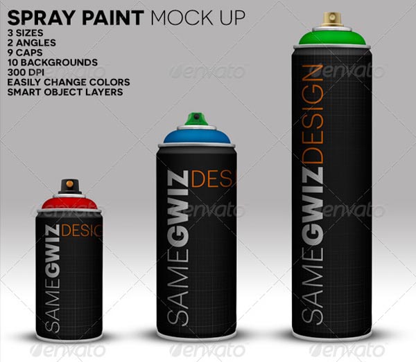 Download 10 Best Spray Can Mockups For Showcasing Your Work Smashfreakz 3D SVG Files Ideas | SVG, Paper Crafts, SVG File