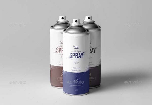 Download 10 Best Spray Can Mockups For Showcasing Your Work Smashfreakz PSD Mockup Templates