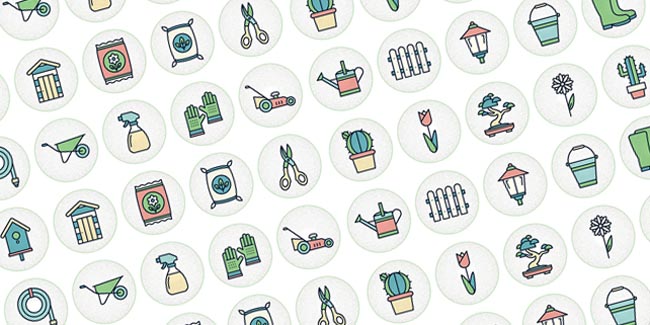 Free Gardening Icon Set 01