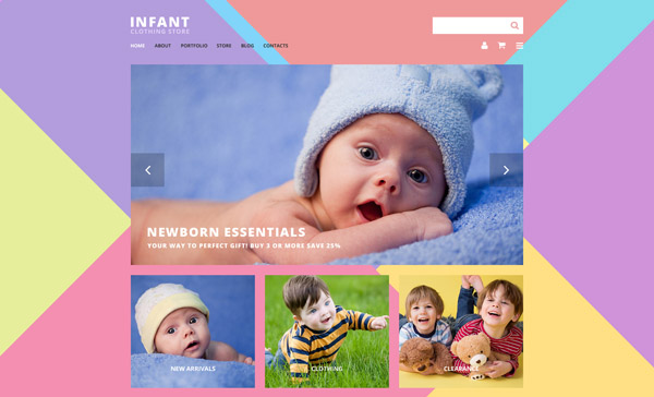 Infant Clothing Store WooCommerce Theme