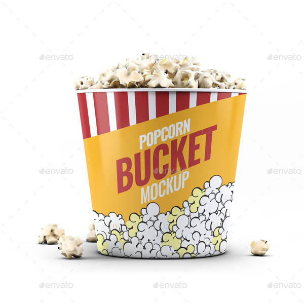 Download 5 Best Popcorn Bucket Mockup For Branding Project Smashfreakz PSD Mockup Templates